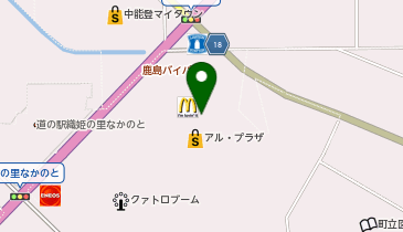 OWNDAYS アル・プラザ鹿島店の地図画像