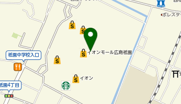 OWNDAYS イオンモール広島祇園店の地図画像