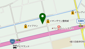 OWNDAYS イオンタウン豊見城店の地図画像