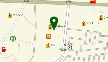 OWNDAYS ベルモール宇都宮店の地図画像