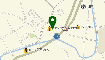 OWNDAYS イオンタウン南城大里店の地図画像
