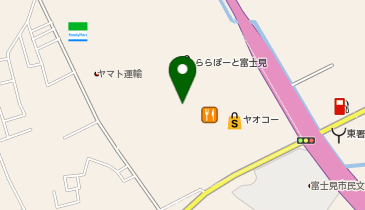 OWNDAYS ららぽーと富士見店の地図画像