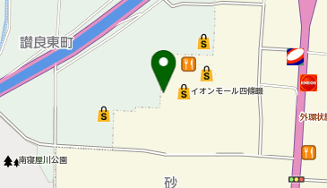 OWNDAYS イオンモール四條畷店の地図画像