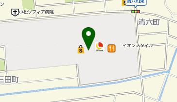 OWNDAYS イオンモール新小松店の地図画像