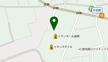 OWNDAYS イオンモール座間店の地図画像