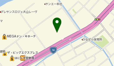 OWNDAYS サンエー大山シティ店の地図画像