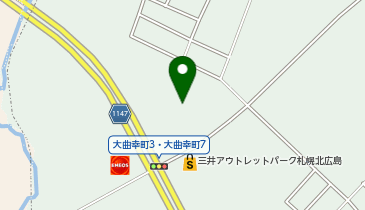 OWNDAYS 三井アウトレットパーク 札幌北広島店の地図画像