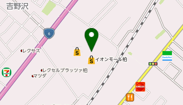 OWNDAYS イオンモール柏店の地図画像