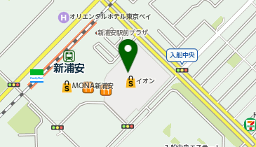 OWNDAYS イオン新浦安店の地図画像