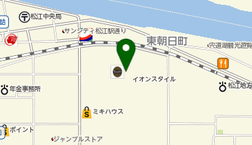 OWNDAYS イオン松江店の地図画像