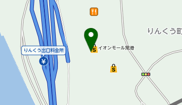 OWNDAYS イオンモール常滑店の地図画像