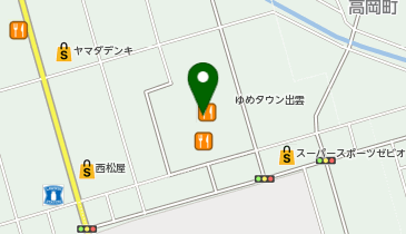 OWNDAYS ゆめタウン出雲店の地図画像