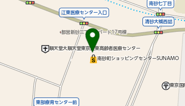 OWNDAYS SUNAMO店の地図画像