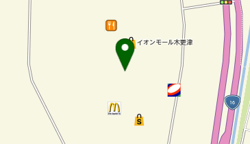 OWNDAYS イオンモール木更津店の地図画像