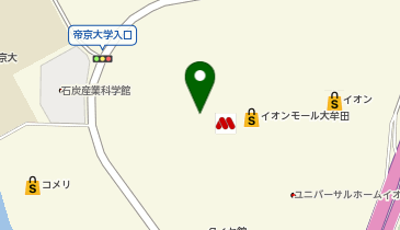 OWNDAYS イオンモール大牟田店の地図画像