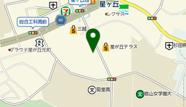 OWNDAYS 星が丘テラス店の地図画像