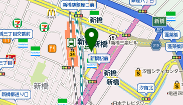 OWNDAYS ウィング新橋店の地図画像