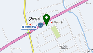 酒ゃビック 新城店の地図画像