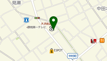 酒ゃビック 静岡中村町店の地図画像