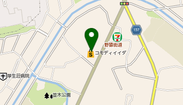 コモディイイダ 聖蹟和田店の地図画像