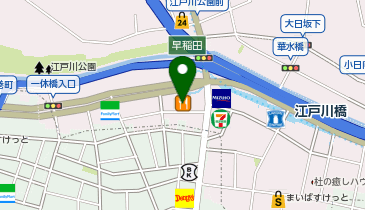 コモディイイダ 江戸川橋店の地図画像