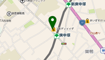 コモディイイダ 西巣鴨店の地図画像