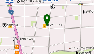 コモディイイダ 東糀谷店の地図画像