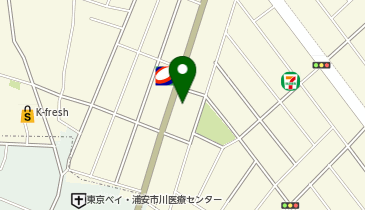 コモディイイダ 南行徳店の地図画像
