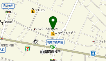 コモディイイダ 朝霞店の地図画像