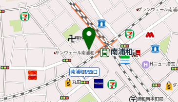 コモディイイダ 南浦和店の地図画像