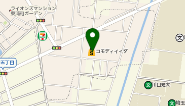 コモディイイダ 東浦和店の地図画像