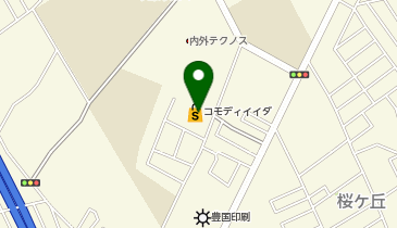 コモディイイダ 大井店の地図画像