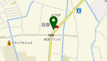 マルキョウ 皆春店の地図画像