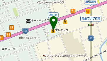 マルキョウ 高田店の地図画像