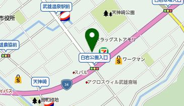 マルキョウ 武雄店の地図画像