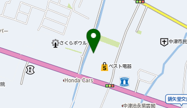 マルキョウ 中津店の地図画像