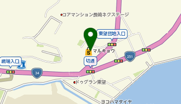 マルキョウ 東長崎店の地図画像