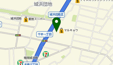 マルキョウ 千早店の地図画像