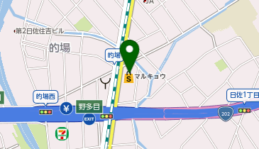 マルキョウ 曰佐店の地図画像