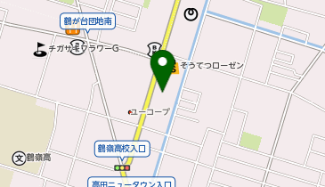 生活クラブ ちがさきデポーの地図画像