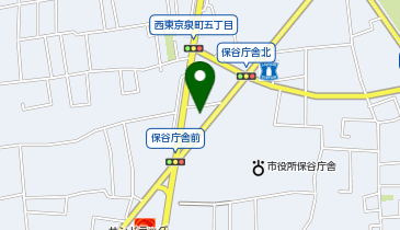生活クラブ デポー西東京の地図画像