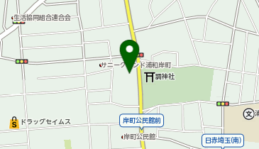 生活クラブ デポー浦和の地図画像
