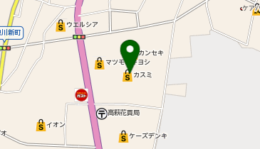 カスミ 高萩店の地図画像