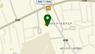 カスミ フードスクエア水戸見川店の地図画像
