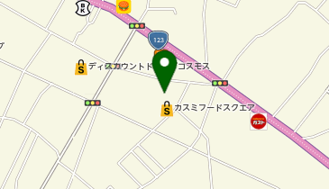 カスミ フードスクエア水戸堀町店の地図画像