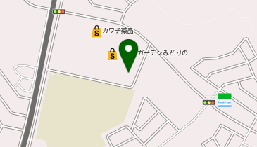 カスミ フードスクエアライフガーデンみどりの店(ライフガーデンみどりの内)の地図画像