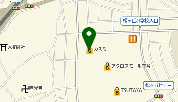 カスミ 松ケ丘店(アクロスモール守谷内)の地図画像