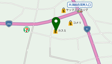 カスミ 大洋店の地図画像