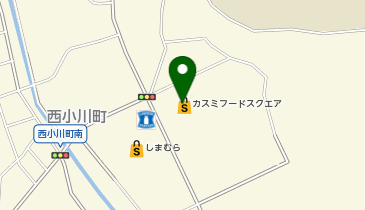 カスミ フードスクエア南小川店の地図画像
