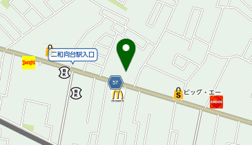 カスミ フードスクエア咲が丘店の地図画像